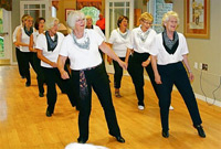 line dancing classes for seniors