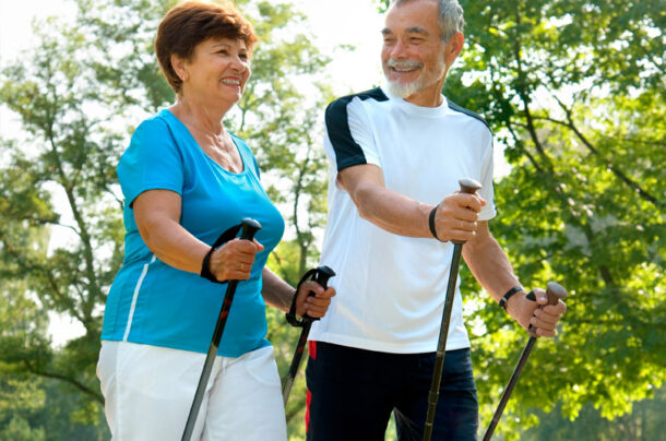 nordic outdoor walking club for seniors